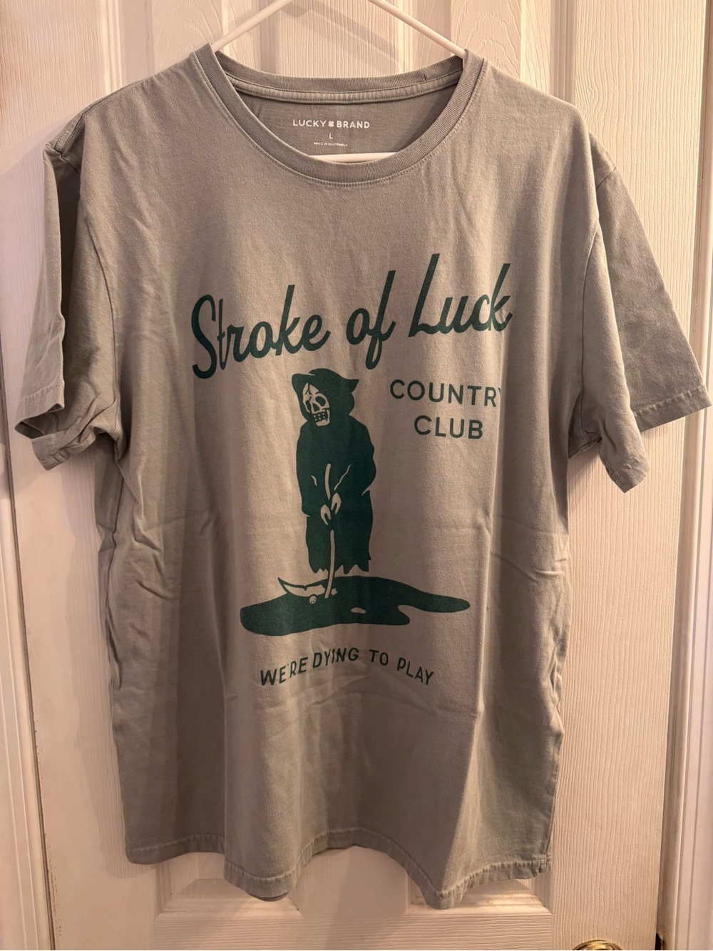 Lucky Brand Men’s 'Stroke of Luck' Graphic T-Shirt